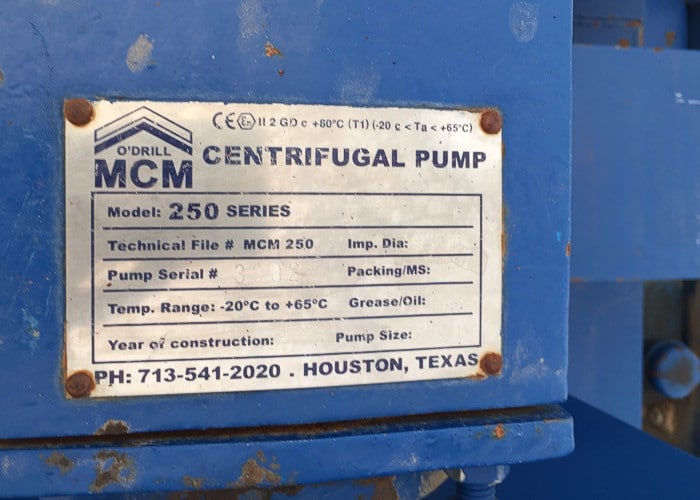 MCM-Deutz 250-255hp Booster Pump Skid 39826