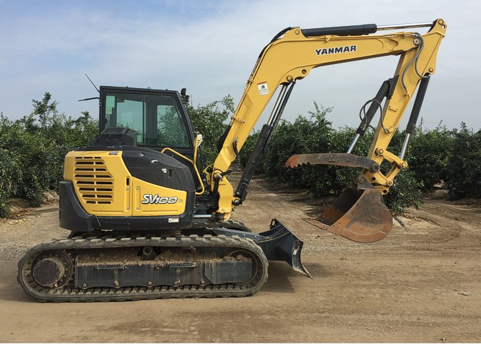 2015 Yanmar SV100 Excavator Yanmar SV100 Excavator