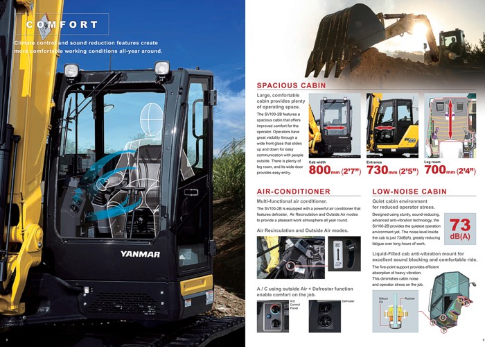 2015 Yanmar SV100 Excavator