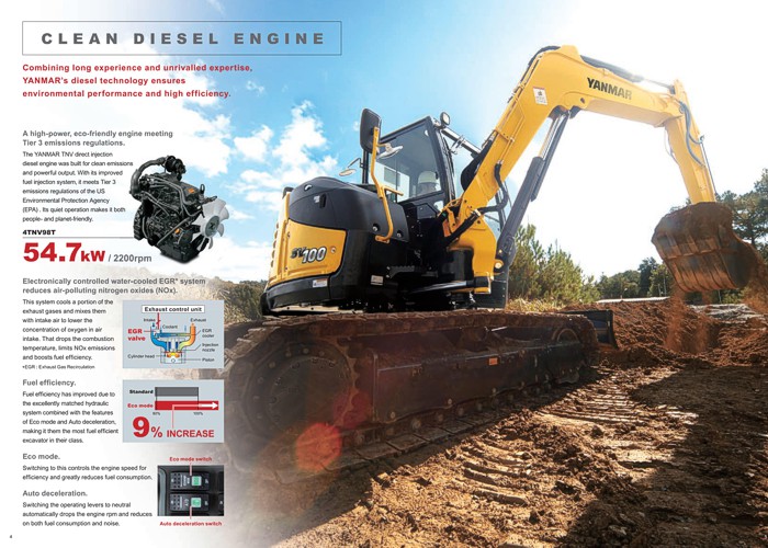 2015 Yanmar SV100 Excavator