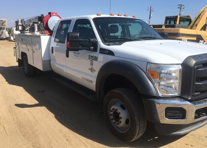 2012 F550 Crew Cab Service-Crane Truck 9356