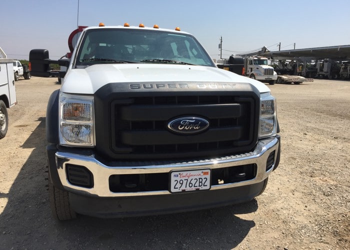 2012 F550 Crew Cab Service-Crane Truck 9356